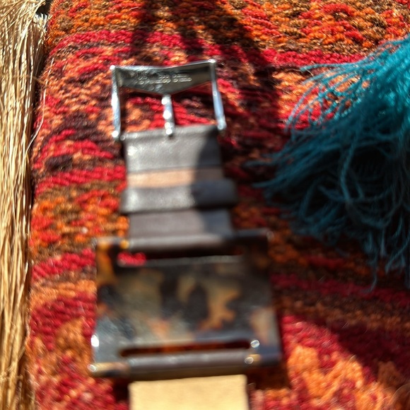 Michael Kors tortoise w brown leather band watch. Vintage. Brand new battery!! - Picture 9 of 16